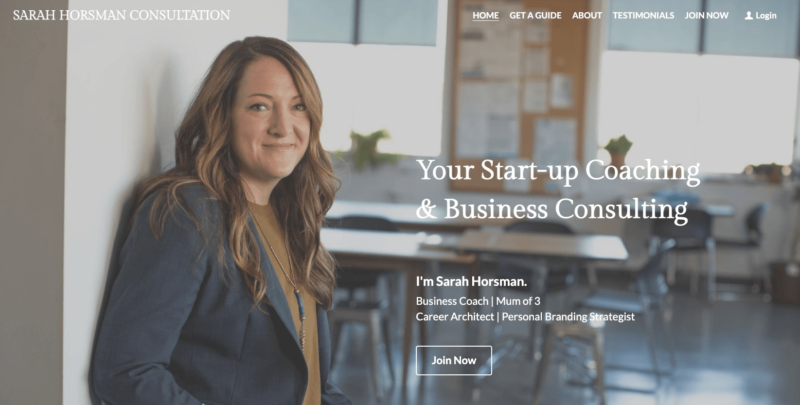 null Sarah Horsman Template: Service Business Idea